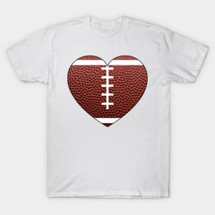 Football Heart T-Shirt